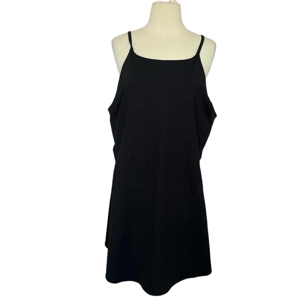 Old Navy Active Powersoft Women’s Dress XXL Black Go-Dry Built In Shorts Stretch